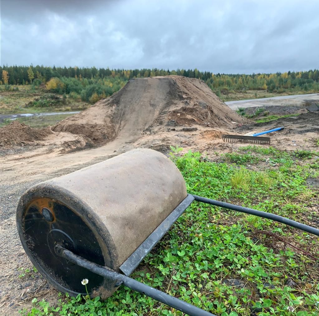 Aluetta rakennetaan talkoilla